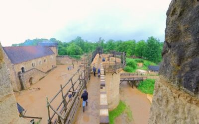 Guédelon : les métiers d’un château construit avec les techniques du XIIIe siècle