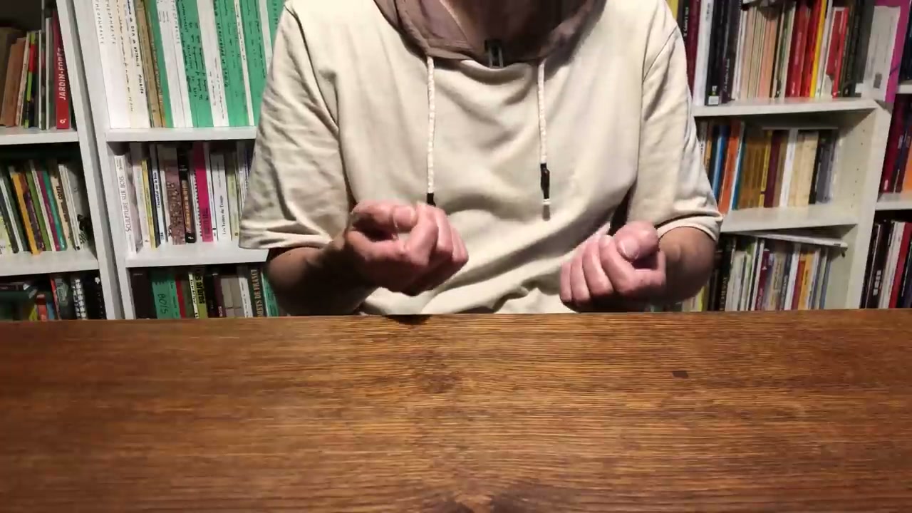 La conversation commence dans la bibliothèque de Duval.