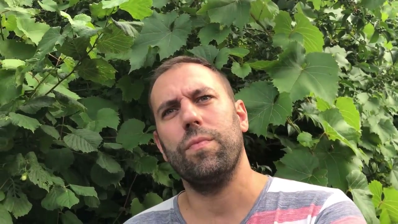 Un passage de la visite en extérieur avec Brian.