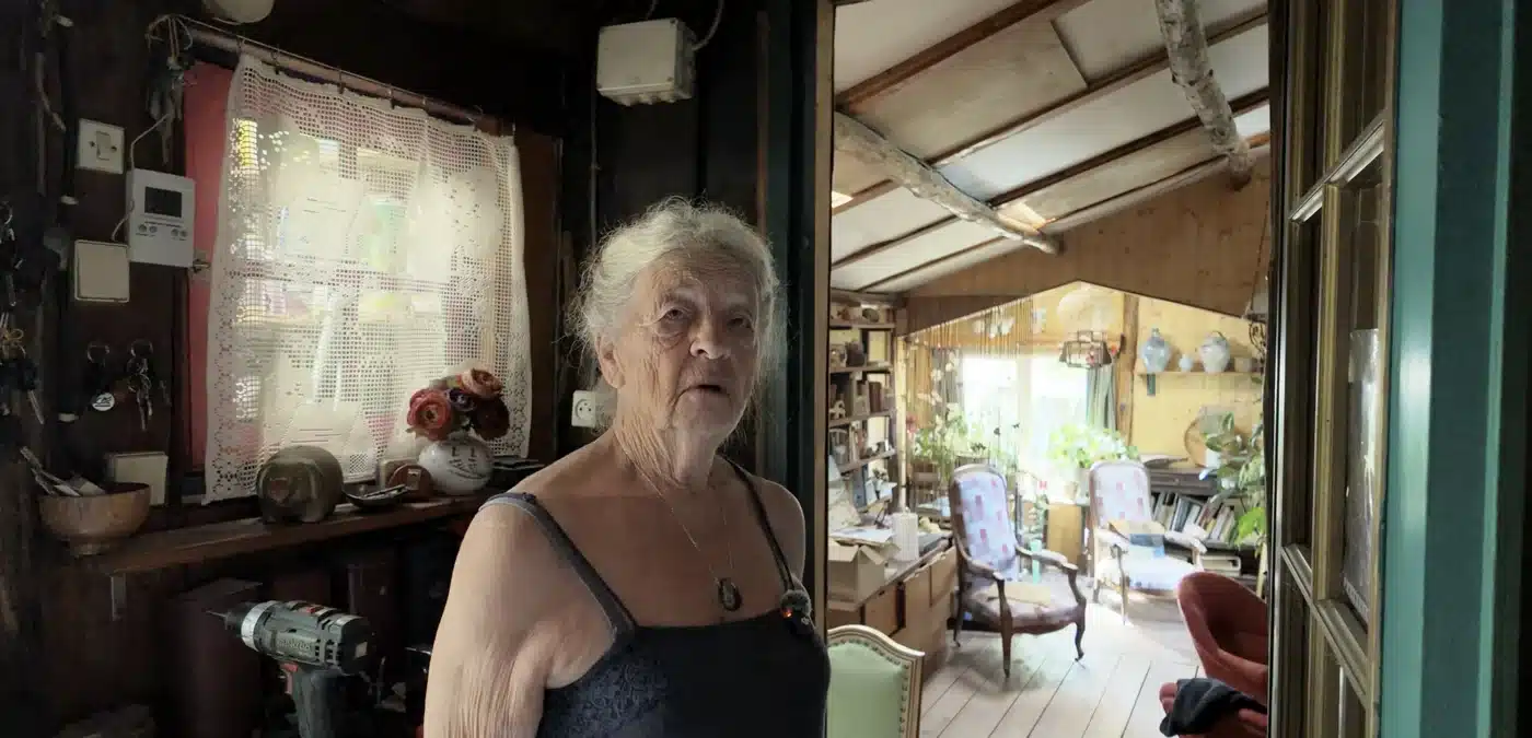 L’intérieur de la maison aménagée progressivement par Andrée