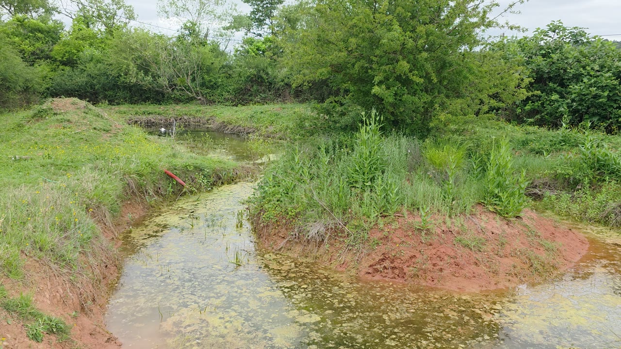 Les aménagements en eau sur le terrain